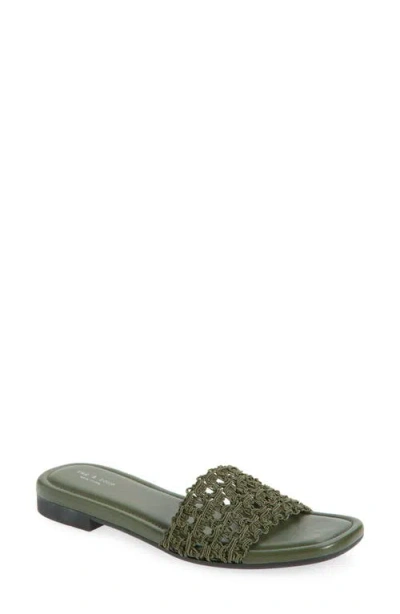 Rag & Bone Ellie Slide Sandal In Green