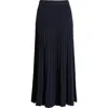 Rag & Bone Eloise Stripe Pleated Skirt In Blue