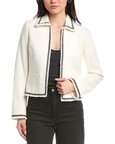 Rag & Bone Eloise Wool-blend Blazer In White