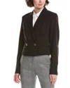 Rag & Bone Elvy Twill Blazer In Black