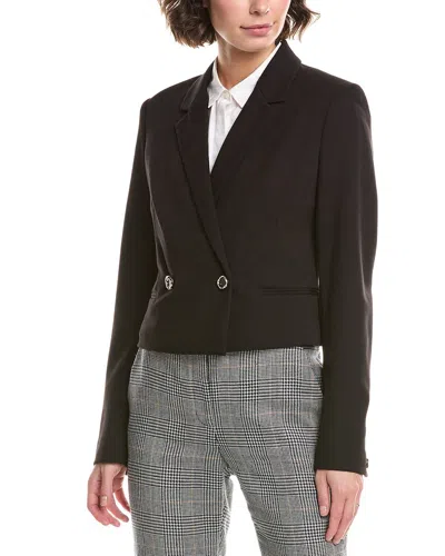 Rag & Bone Elvy Twill Blazer In Black