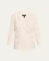 Rag & Bone Emile Double-breasted Linen Blazer