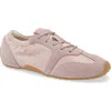 Rag & Bone Emilee Ballet Twill And Suede Slim Runner Sneakers In Pink