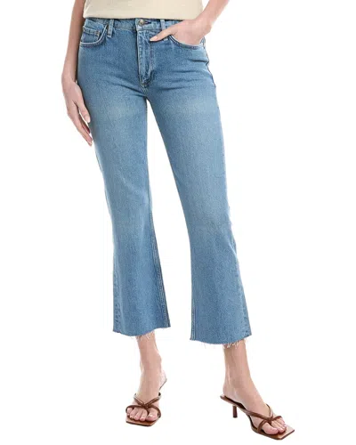 Rag & Bone Epic Andi High-rise Ankle Scout Wide-leg Jean In Blue