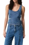 Rag & Bone Ultra Featherweight Estelle Denim Top In Beekman