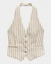 Rag & Bone Ethel Stripe Halter Vest