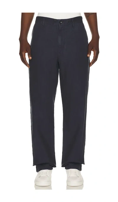 Rag & Bone Evan Elasticated Trouser In Blue