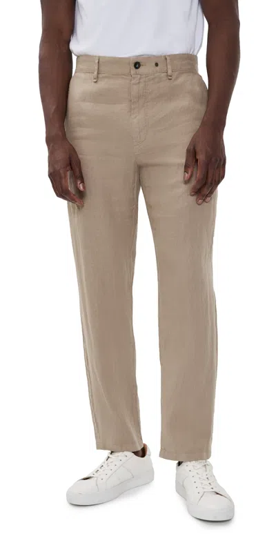 Rag & Bone Evan Elasticated Trousers Wgry In Brown