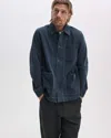 Rag & Bone Evan Infuse Denim Chore Jacket In Blue