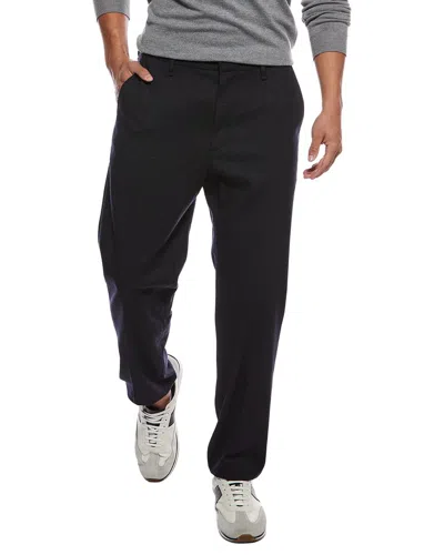 Rag & Bone Evan Italian Wool Trouser In Black