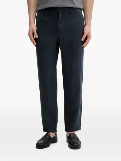 Rag & Bone Evan Straight-leg Trousers In Blue