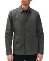 Rag & Bone Evan Twill Chore Jacket In Gray