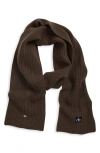 Rag & Bone Evan Wool Scarf In Brown
