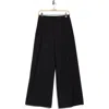 Rag & Bone Evie High Waist Wide Leg Pants In Black