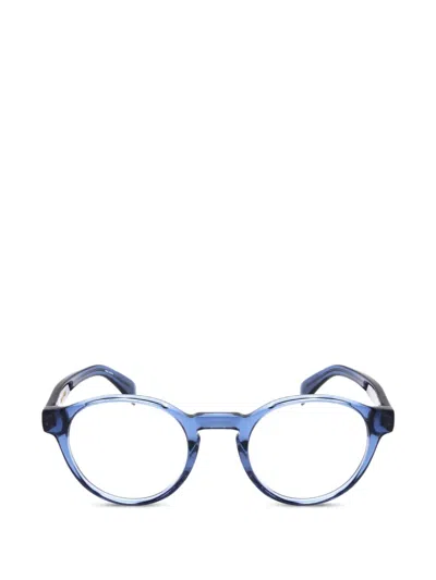 Rag & Bone Eyewear Round-frame Glasses In Blue