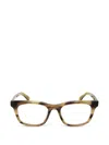 Rag & Bone Eyewear Horn-effect Rectangle-frame Glasses In 绿色