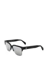 Rag & Bone Eyewear 매트 스퀘어 프레임 선글라스 In 블랙