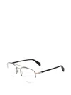 Rag & Bone Eyewear 파일럿 프레임 안경 In 실버 톤