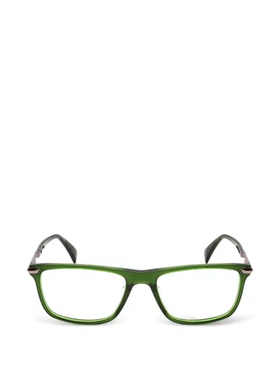 Rag & Bone Eyewear Rectangle-frame Glasses In Green