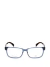 Rag & Bone Eyewear Rectangle-frame Glasses In Blue