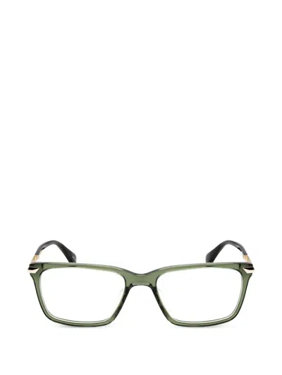 Rag & Bone Eyewear Rectangle-frame Glasses In Green