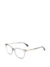 Rag & Bone Eyewear Rectangle-frame Glasses In Grey
