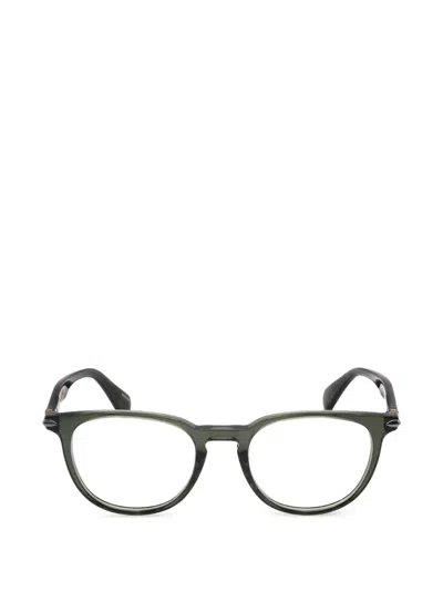 Rag & Bone Eyewear Round-frame Glasses In 绿色