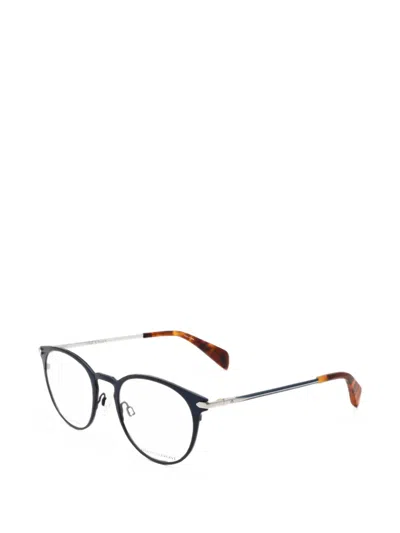 Rag & Bone Eyewear Round-frame Glasses In 블루
