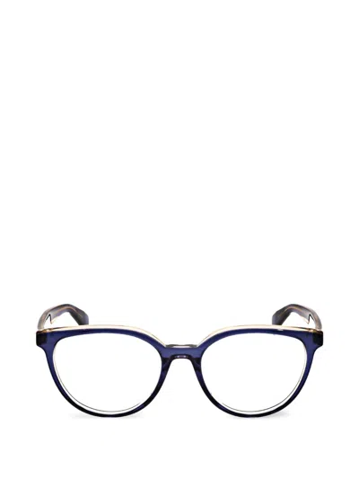 Rag & Bone Eyewear Round-frame Glasses In Blue