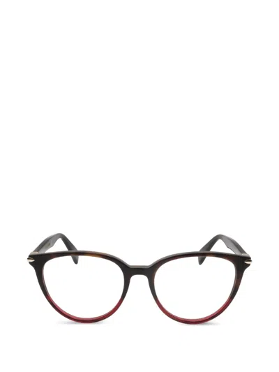 Rag & Bone Eyewear Round-frame Glasses In Red
