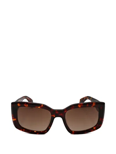 Rag & Bone Eyewear Tortoiseshell-effect Square-frame Sunglasses In Brown