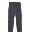 Rag & Bone Faded Slim Jeans In Blue