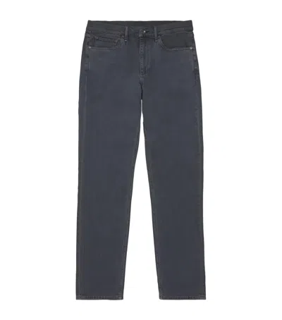 Rag & Bone Faded Slim Jeans In Blue