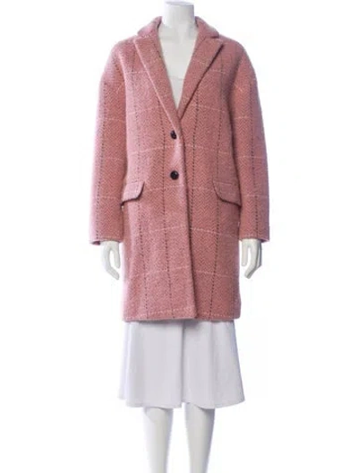 Pre-owned Rag & Bone Faux Fur Coat In Pink