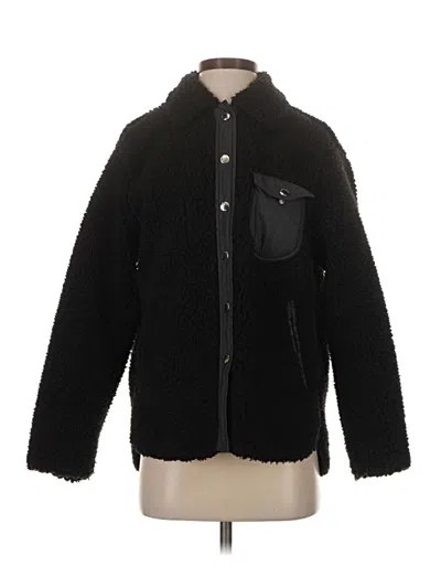 Pre-owned Rag & Bone Faux Fur Jacket In Black