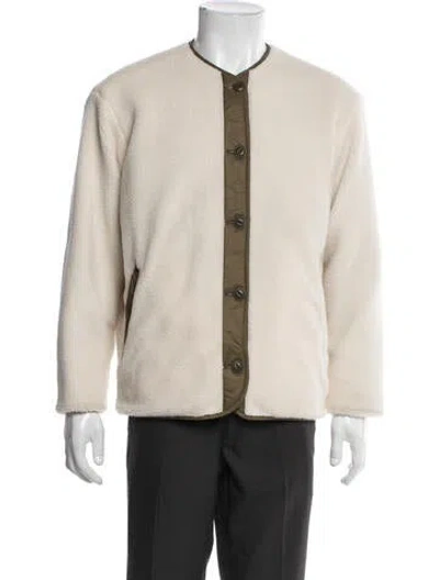 Pre-owned Rag & Bone Faux Fur Jacket In Neutral