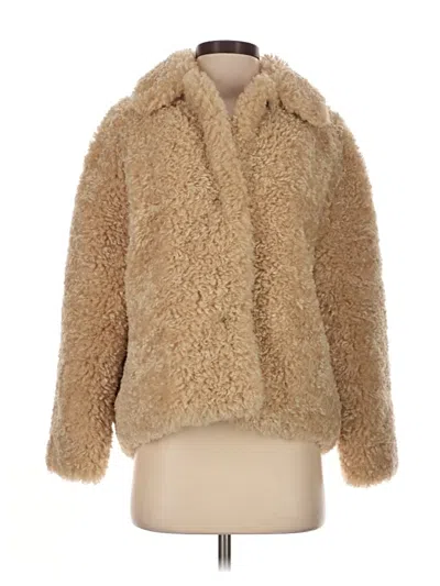 Pre-owned Rag & Bone Faux Fur Jacket In Tan