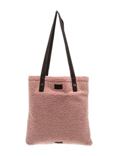 Pre-owned Rag & Bone Faux Fur Shoulder Bag In Pink