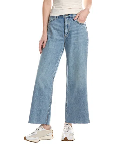 Rag & Bone Featherweight Andi High Rise Ankle Wide Jean In Brown