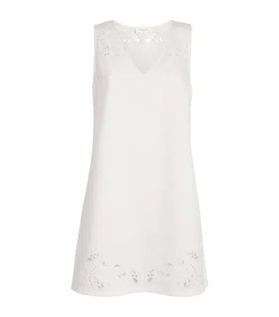 Rag & Bone Featherweight Belle Mini Dress In White