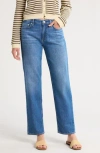 Rag & Bone Featherweight Dre Low Rise Baggy Boyfriend Jeans In Blue