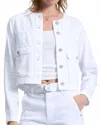 Rag & Bone Featherweight Drew Jacket In Optic White In Gray