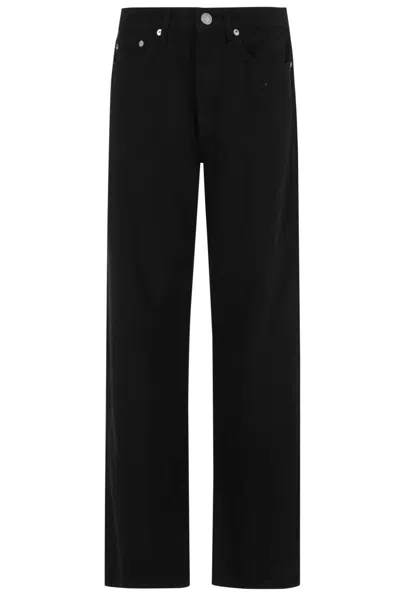 Rag & Bone Featherweight Logan Black Five-pocket Jeans