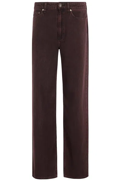 RAG & BONE FEATHERWEIGHT LOGAN MID RISE WIDE LEG