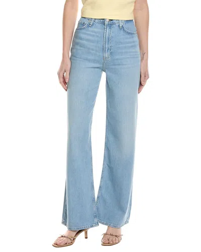 Rag & Bone Featherweight Logan Mid-rise Greenport Jean In Blue