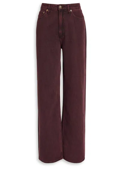 Rag & Bone Featherweight Logan Wide-leg Jeans