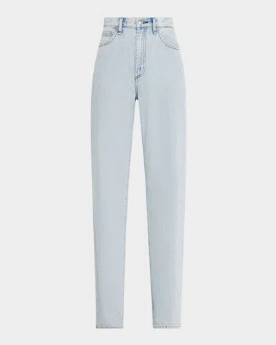 Rag & Bone Featherweight Logan Wide-leg Jeans In Blue
