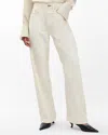 Rag & Bone Featherweight Logan Wide-leg Jeans In Ecru In Neutral