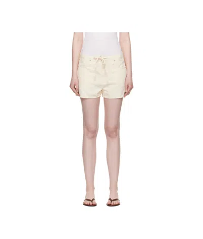 Rag & Bone Featherweight Nolan Drawstring Denim Shorts