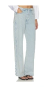 Rag & Bone Featherweight Phoebe Drawstring Jeans In Blue